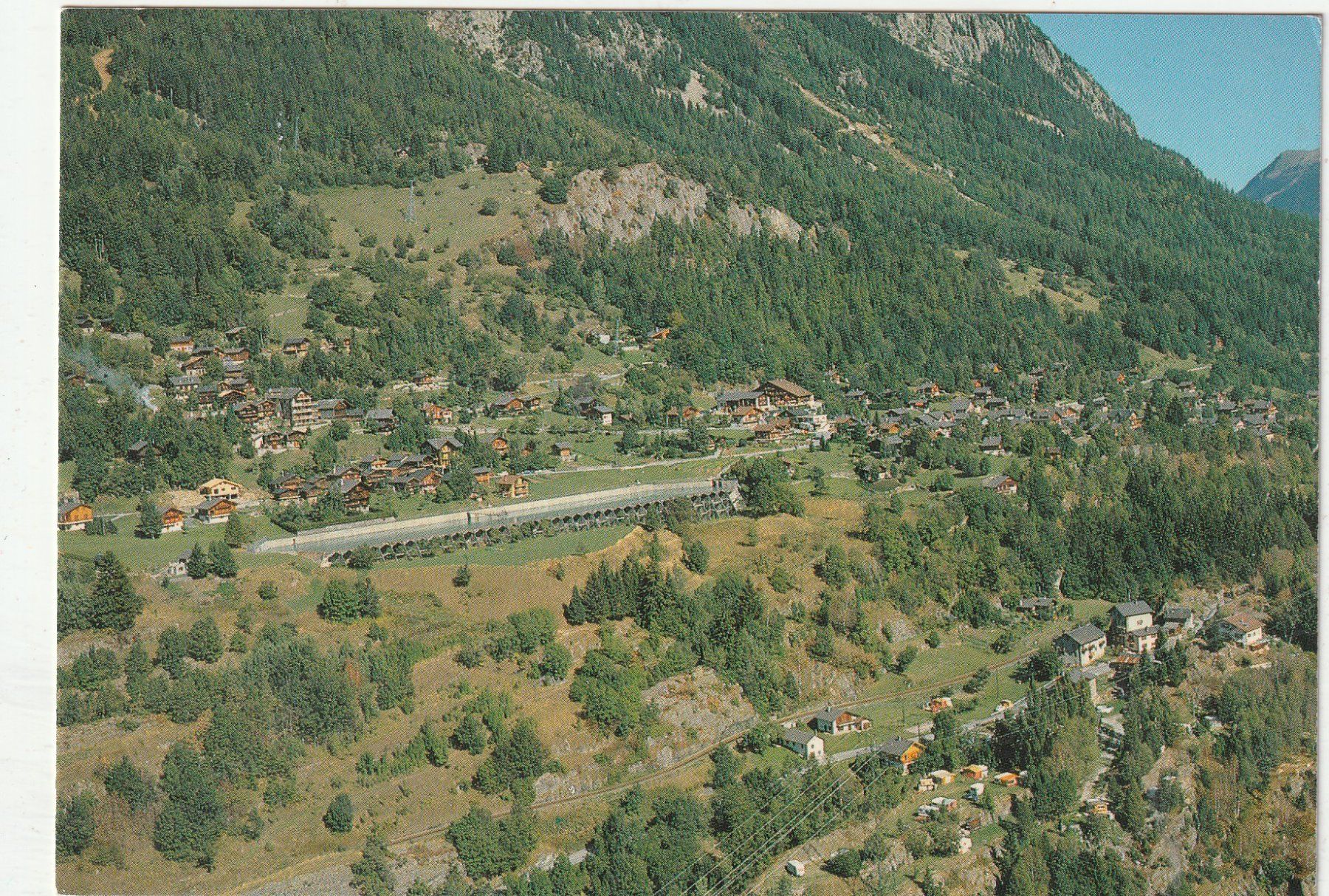 Cartoline postali: Les Marcottes VS – Usato da Lumbrein venduto da made02