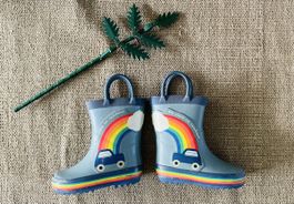 Rainbow gummistiefel / wellies 🌈