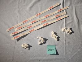 Carrera Go 4 × Leitplanken 16 Clips