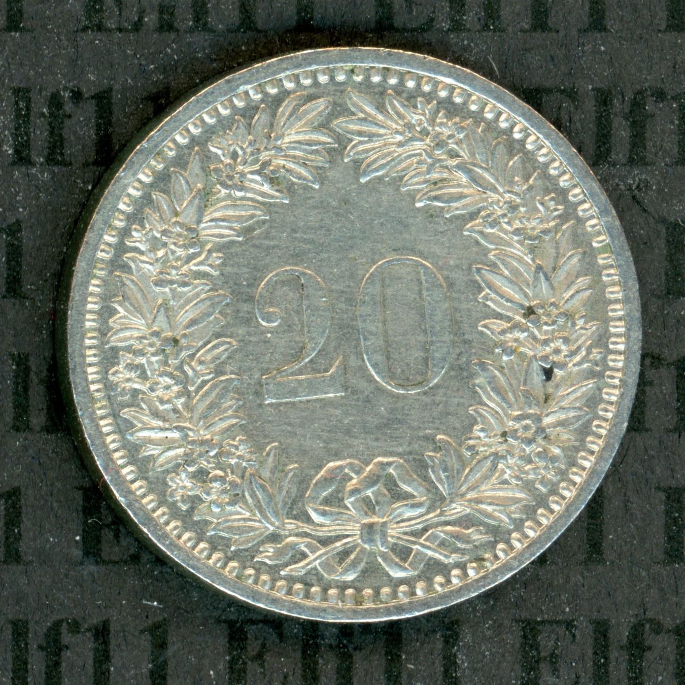 Tutti le monete: CHF___0.20 1985 -vz 20 Rappen – Usato da Widnau venduto da Elf11 1