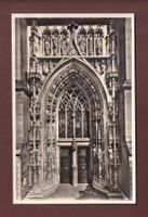 LAUSANNE - Cathédrale - Portail de Montfaucon