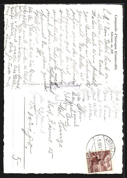 Cartes postales: Altezza, Campanile d'Intragna, Centovall – D'occasion à Berlin par bartko-reher 1