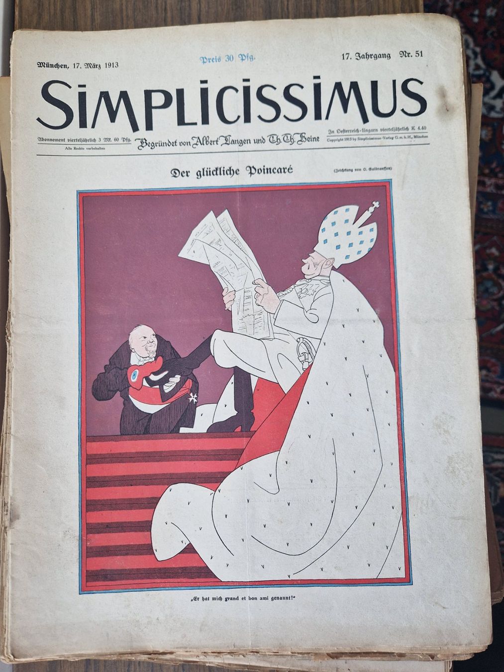 Zeitschriften & Magazine: Simplicissimus Satirezeitschrift 1910 – Gebraucht aus Mörschwil von aik_x8mc 6