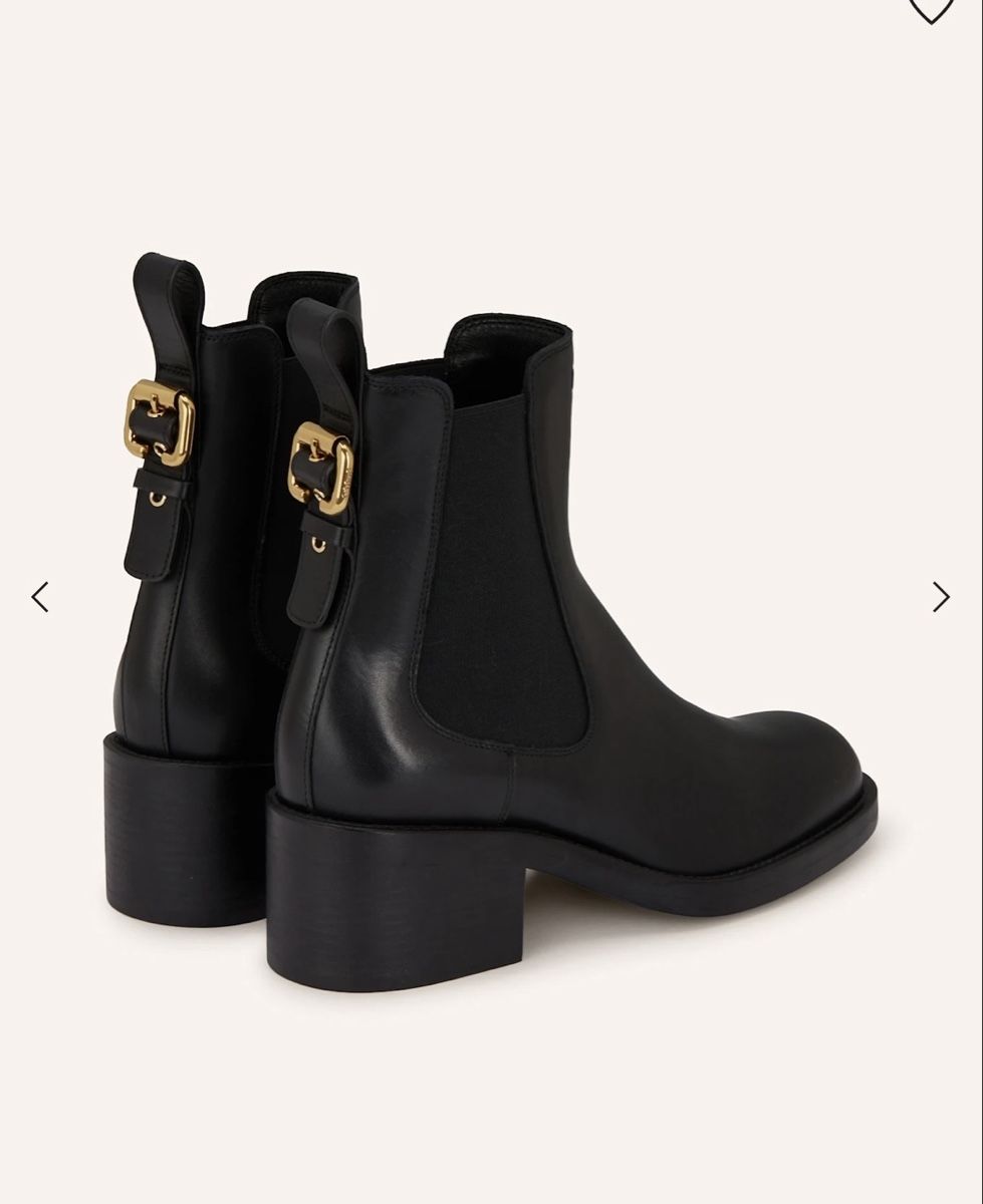 Chloé Scarpe da donna: Schwarze Chloé Stiefeletten, Gr. 38 – Nuovo (secondo la descrizione) da Männedorf venduto da wischito01