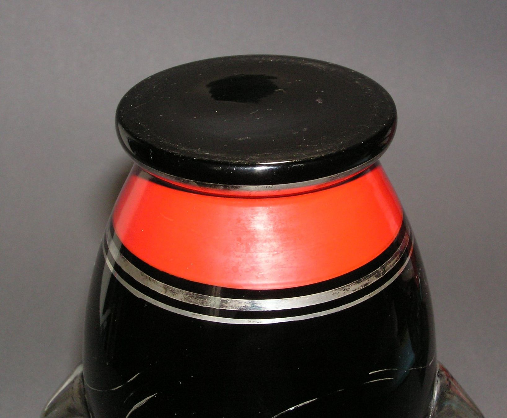 Vasi & Recipienti: ALTE VASE MIT SILBERAUFLAGE – Usato da Grenchen venduto da country59 3