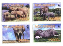 Briefmarken "Elefanten". Mosambik.