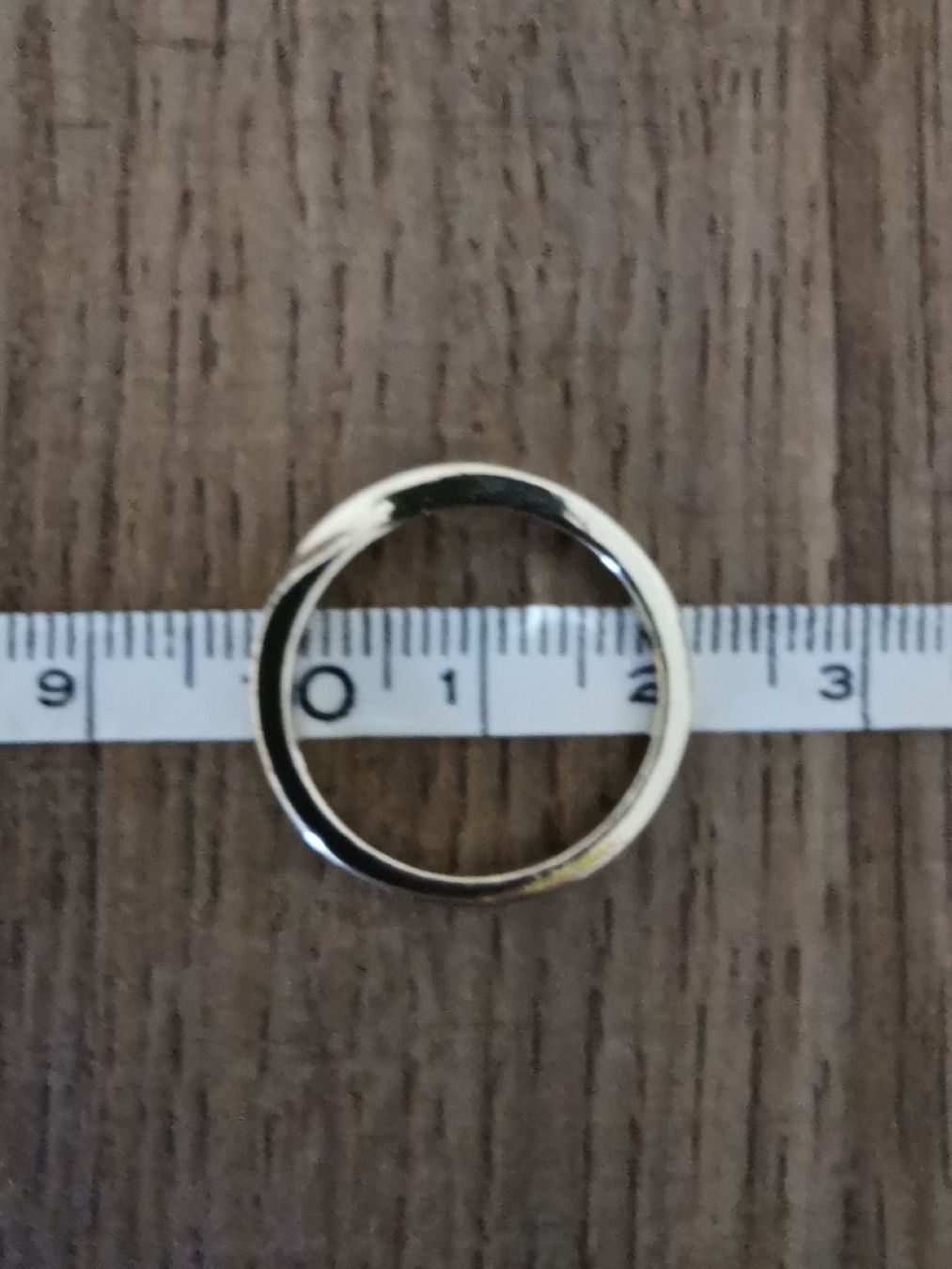 Anelli: Goldfarbenes Ring-Set, Grösse 56 – Usato da Bonaduz venduto da TheCahenzli 2