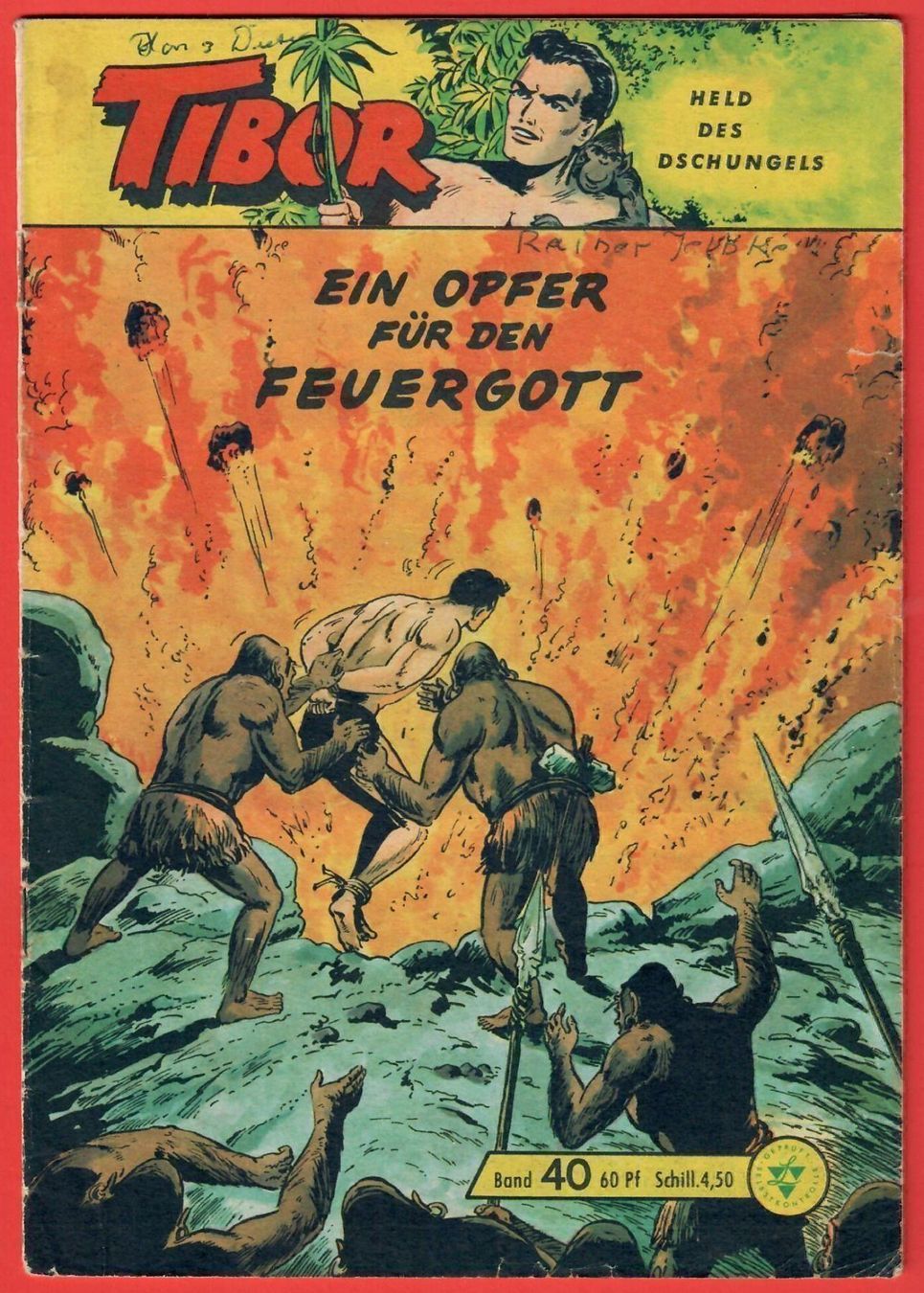 Fumetti: Tibor Grossband Nr. 40 Original Lehning – Usato da Bern venduto da Saxeton