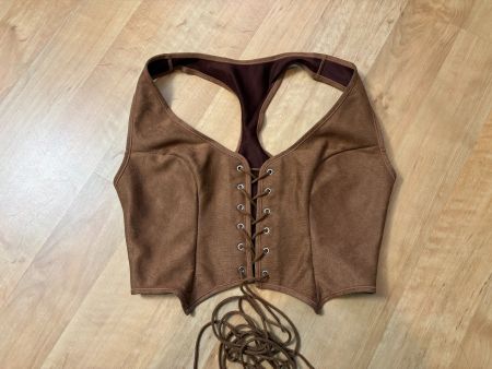 Geschnürtes Country/Mittelalter Corsagentop Gr. S/M *neu*