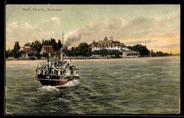 Bad Horn /Bodensee, Dampfer auf dem See
