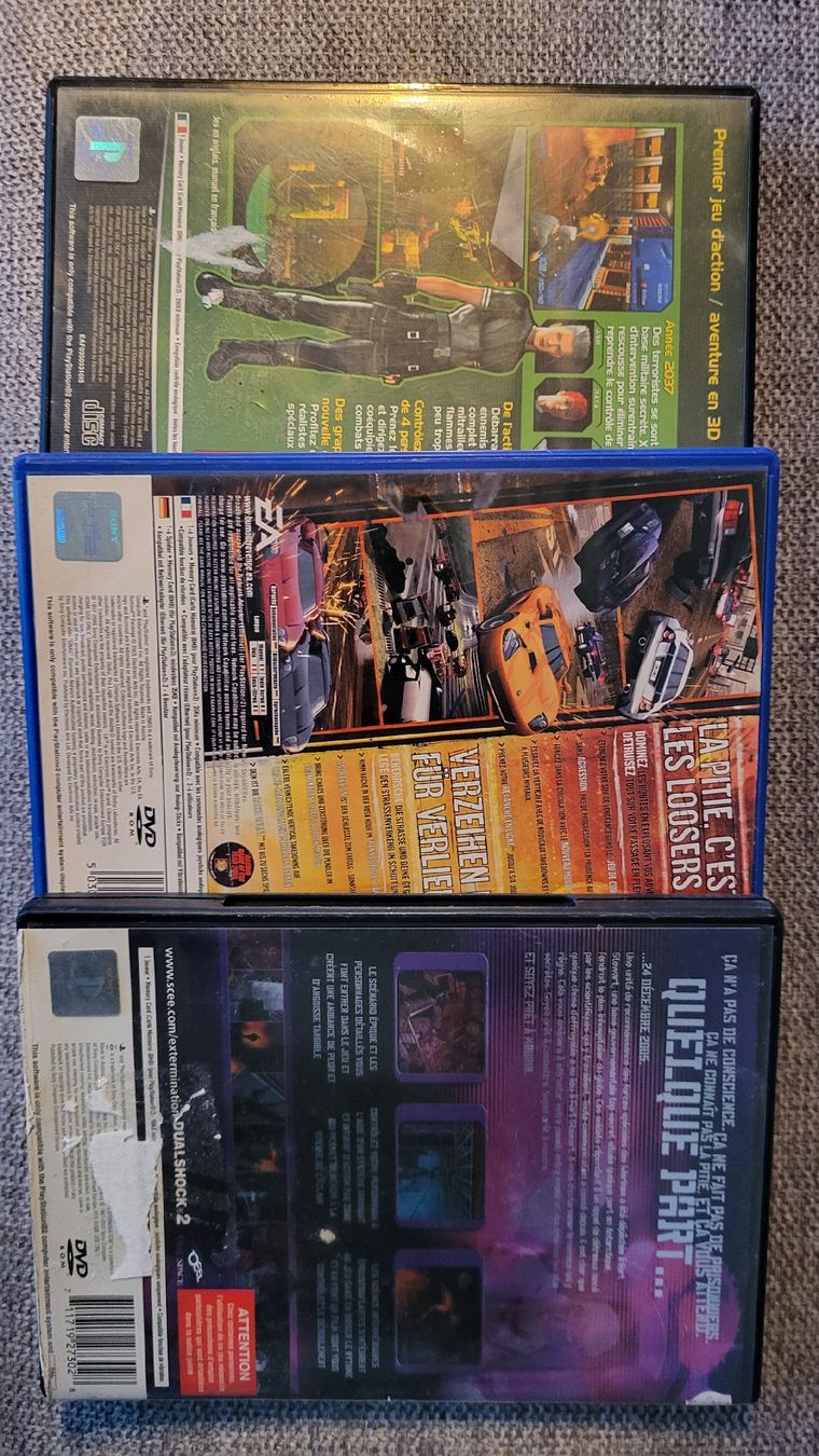 Spiele: Playstation 2 Spiele set.3x Kompl.mit Anleitungen – Gebraucht aus Biel/Bienne von Retrohr 4