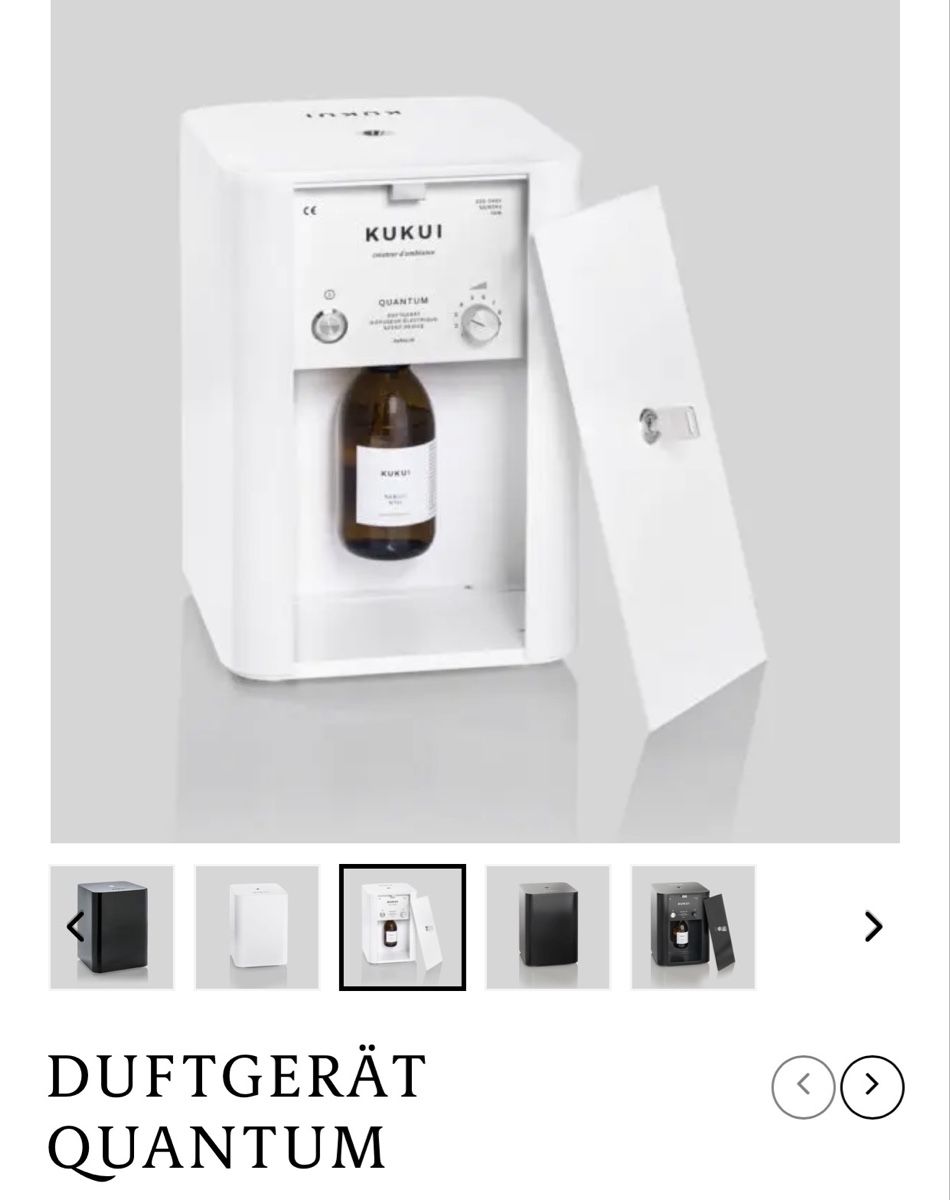 Kukui Diffuseurs: KUKUI Quantum Grossraum Duft Gerät – D'occasion à Wolfwil par ISAsShop