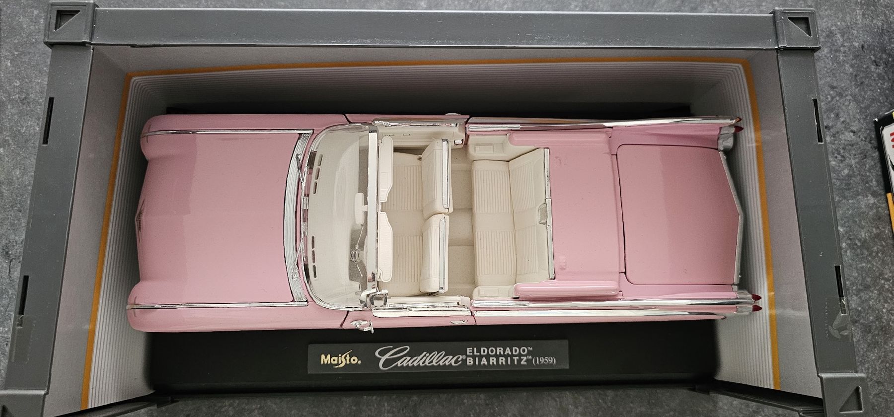 Cadillac Modellini d'auto: Cadillac Eldorado biarritz 1959 – Nuovo e nell'imballaggio originale da Perrefitte venduto da H.S2K 1