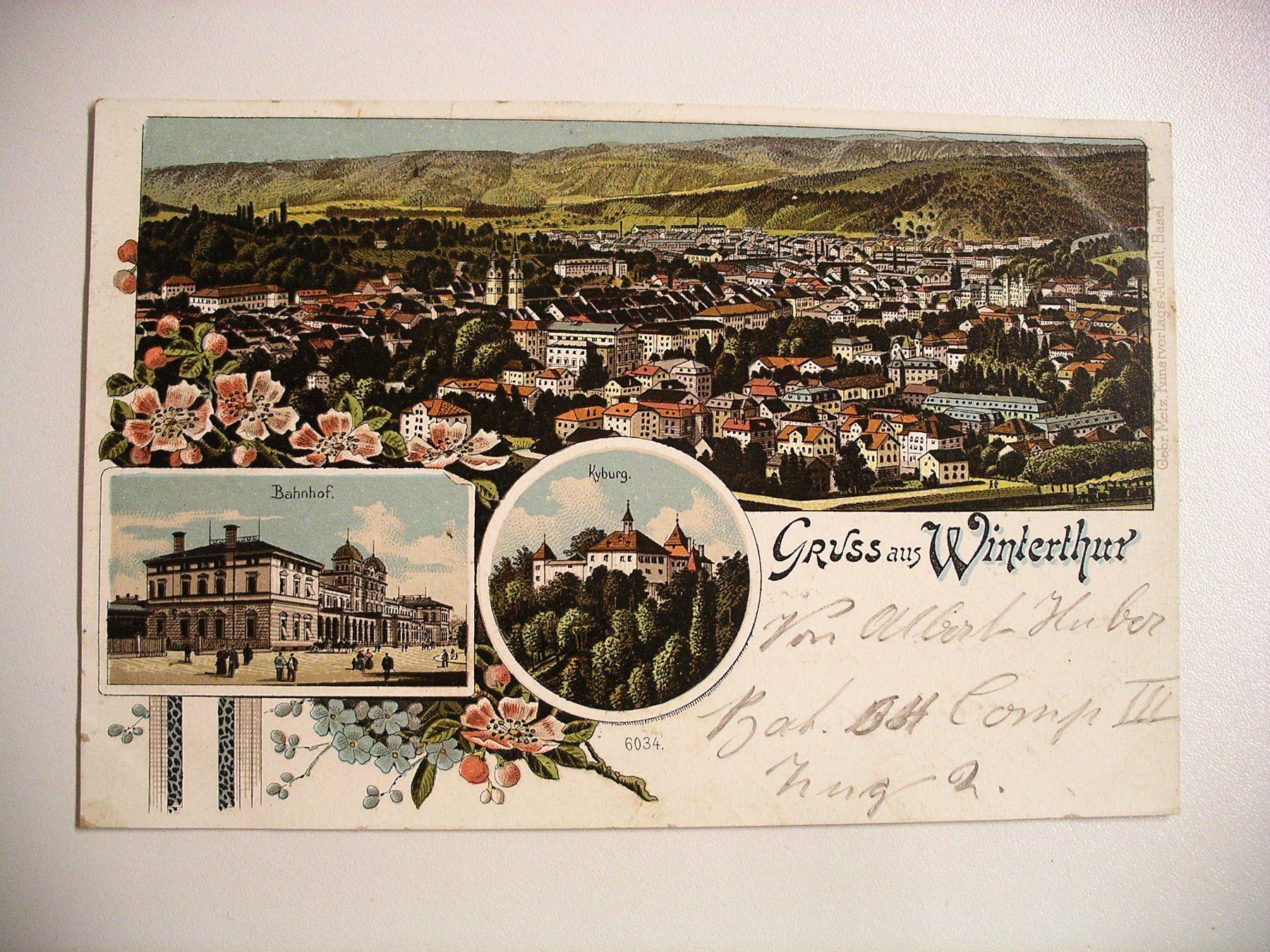Cartes postales: farbigeLithoAK  WINTERTHUR – D'occasion à Oberhofen am Thunersee par luuping99