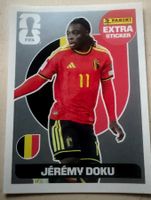 Panini WM 2026 - Extra Sticker - JEREMY DOKU - Silber