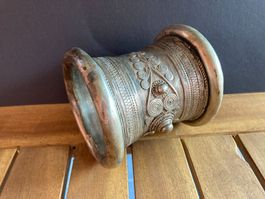 Armreif antik Silber ethnic Motiv guter Zustand