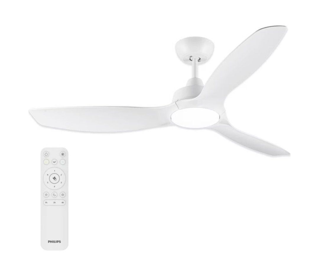 Philips Ventilatori: Deckenventilator Philips Olas mit Beleuchtung Neu – Usato da Zürich venduto da MrQuant