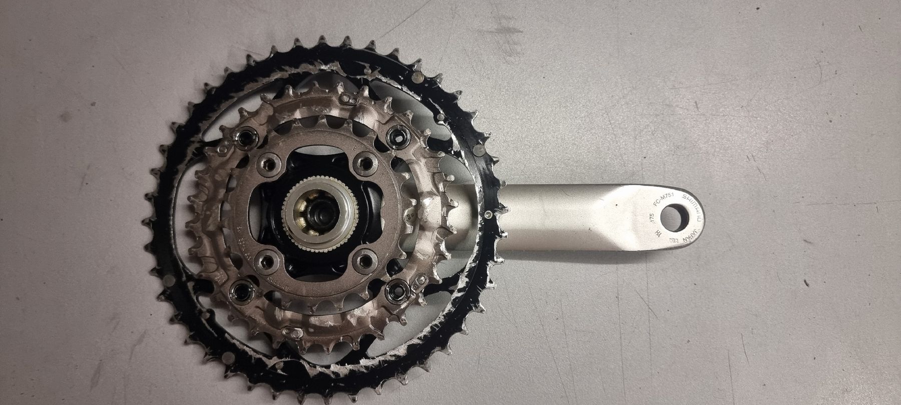 Shimano Ersatzteile: Shimano XT M751 Kurbel – Gebraucht aus Seon von Stibinio 3