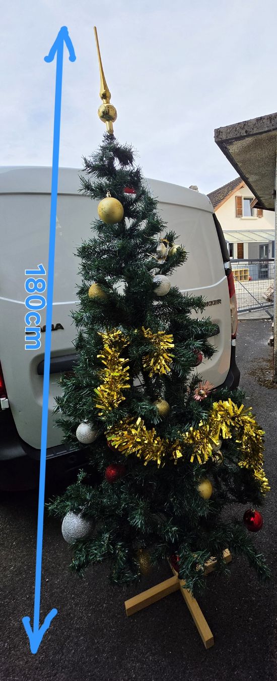 Tutte le decorazioni: Sapin de Noël  – Usato da Bevaix venduto da Nounoursch 1