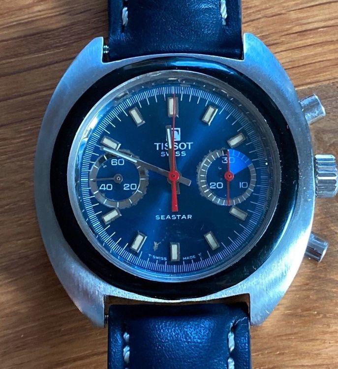 Vintage Tissot Seastar Navigator Chronograph Valjoux 7733 | Kaufen Auf ...