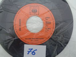 5 Vinyl Singles – Joe Dassin - Vintage