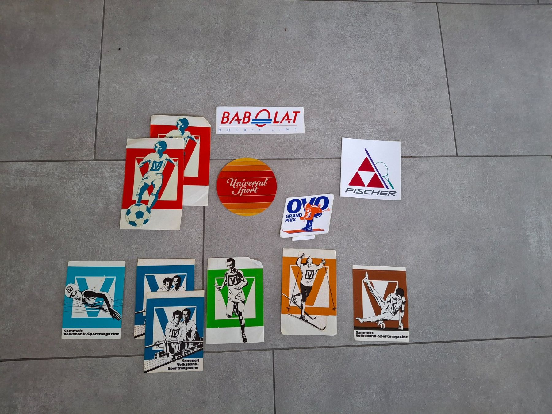 Sticker: 70-80er Vintage Sticker - Sport – Usato da Wiesendangen venduto da troawus