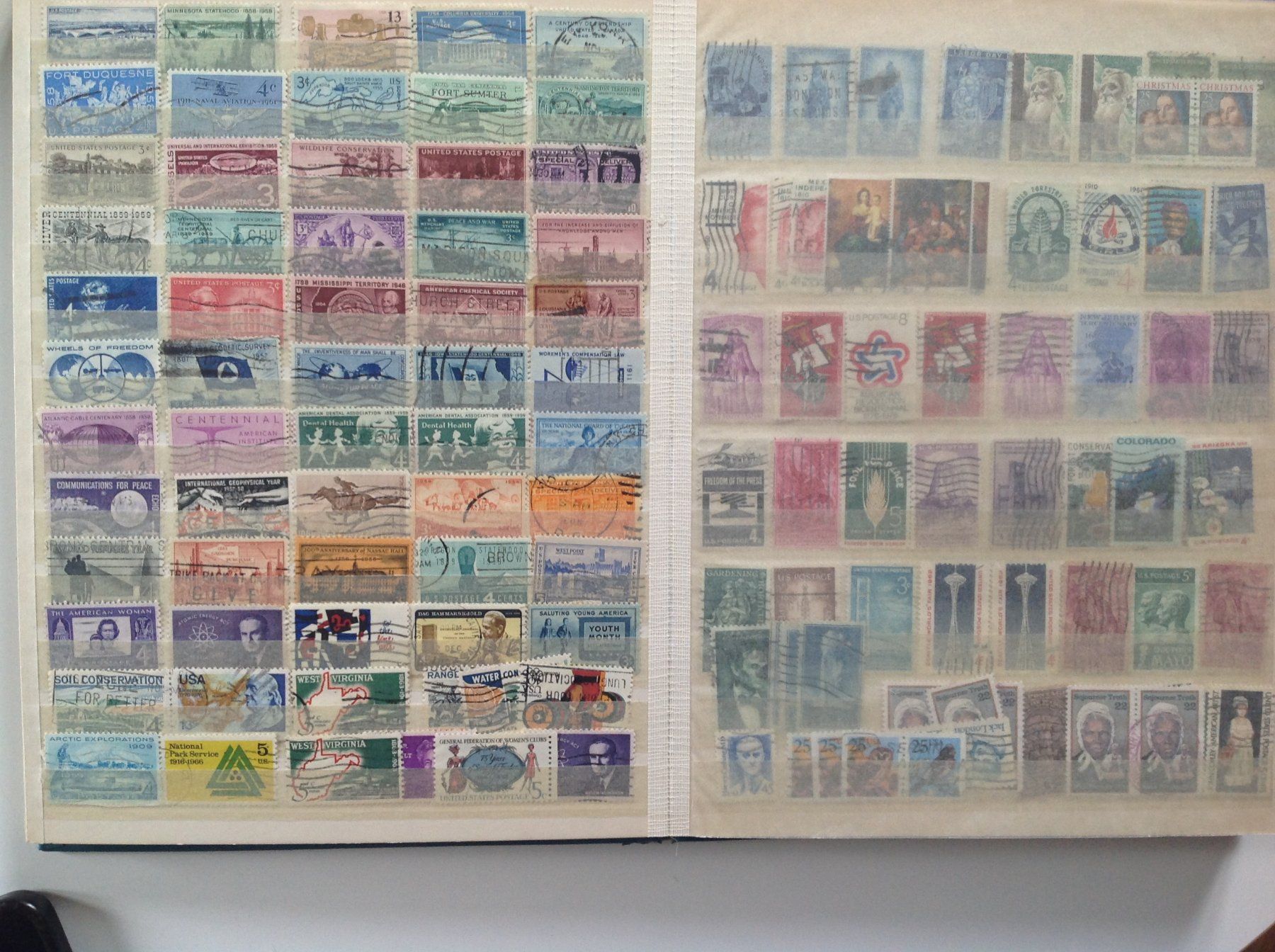 Alle Briefmarken: timbre USA 30.8.5 – Gebraucht aus Vuiteboeuf von broticaire 6