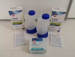 🤩63 STK: 2 EMSER NASEN DUSCHEN & 1 NASENSPÜLSALZ BOX & CO.