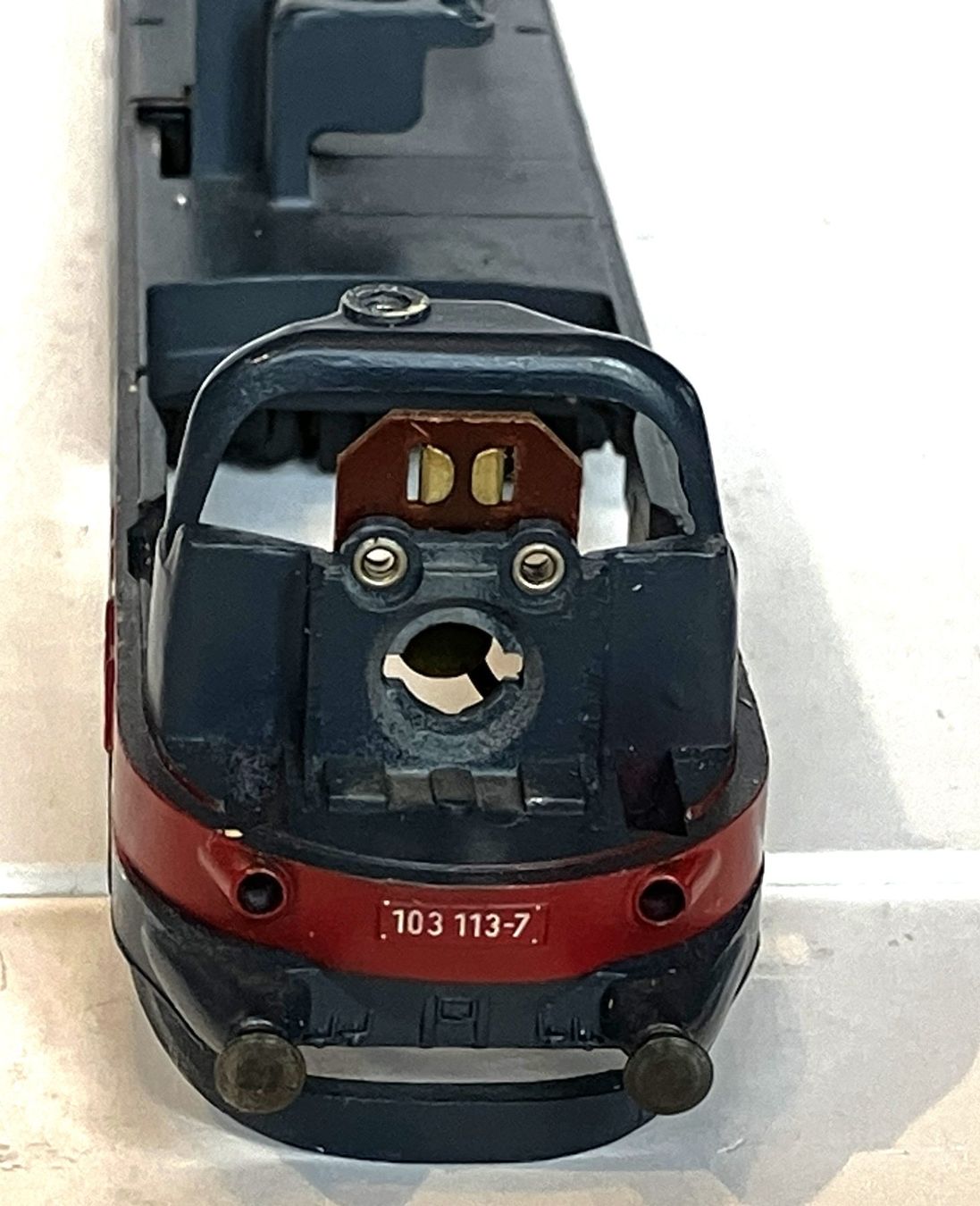 Märklin Modellini di ferrovie: Rahmen DB 103 113-7 / Märklin 3354 H0 – Usato da Zürich venduto da foufou2000 1