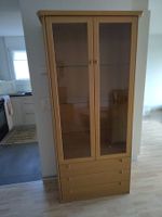 Vitrinen-Schrank mit 3 Schubladen