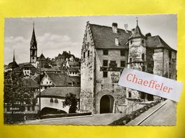 1954 Baden mit Landvogtschloss