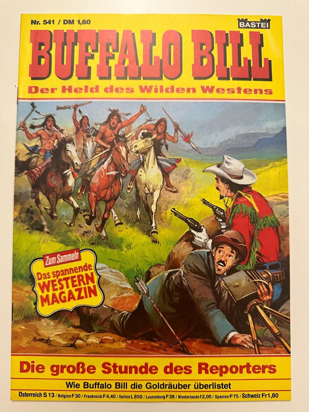 Fumetti: BUFFALO BILL HEFT 541 – Usato da Münsingen venduto da Ganjam