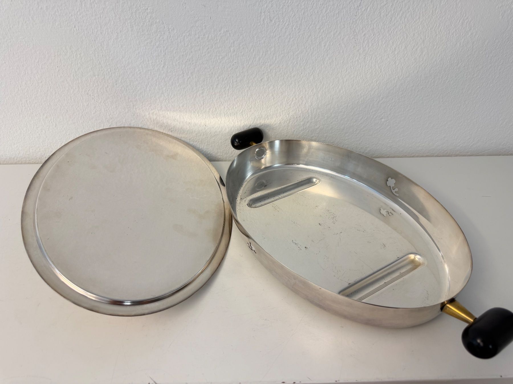 Alessi Teglie da forno: ALESSI Auflaufform mit Deckel Sergio Asti – Usato da Zürich venduto da Arche_Brockenhaus 7