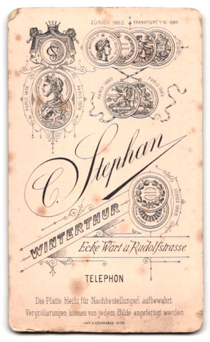 Photos & affiches: Fotografie C. Stephan, Winterthur, Ecke  – D'occasion à Berlin par bartko-reher 1