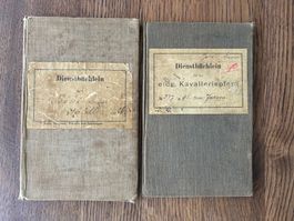 Dienstbüchlein für Wehrmann und Pferd, Kavallerie, Jg 1876