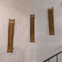 Bambus Wanddeko ( handmade 3 Stücke)