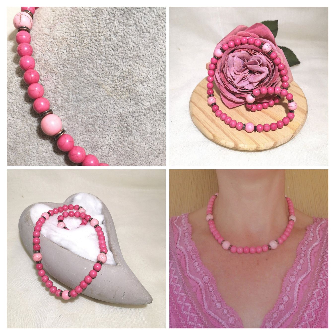 Catenine: altrosa-rosa Steink. - Spendenaktion – Nuovo (secondo la descrizione) da Unterkulm venduto da Nachtigall