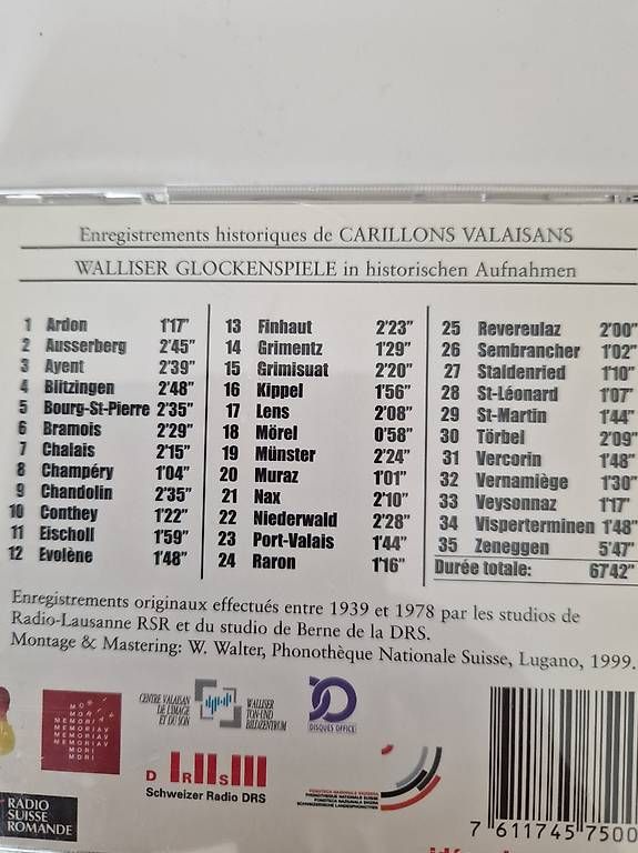 CDs: les carillons valaisans – D'occasion à Vevey par jemaro 1