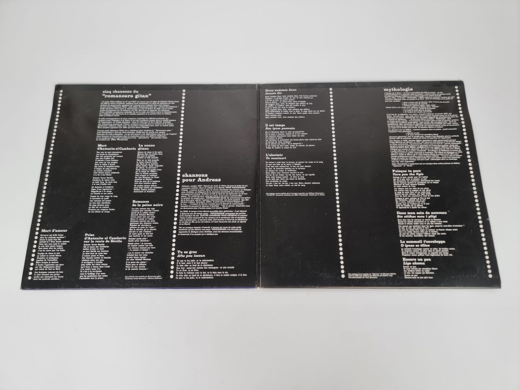 Schallplatten: Theodorakis dirige  Theodorakis LP - Vinyl – Gebraucht aus Urtenen-Schönbühl von Restwert_Schoenbuehl 3
