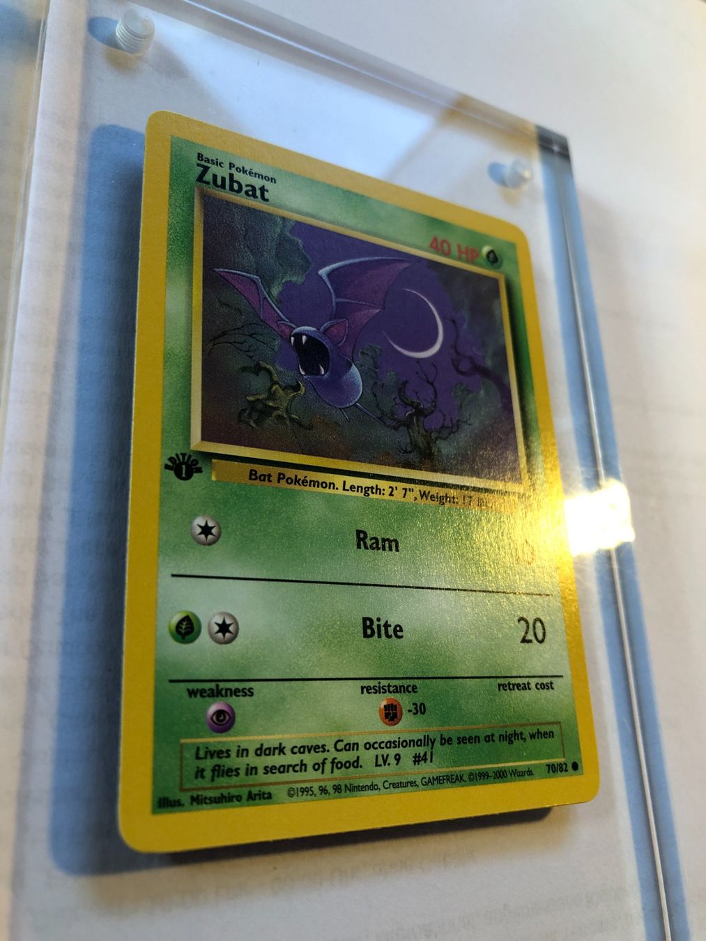 Sammelbilder & Trading cards: Zubat 1st Team Rocket - MINT - ab 1.- – Gebraucht aus Giubiasco von dan_pr8b 1