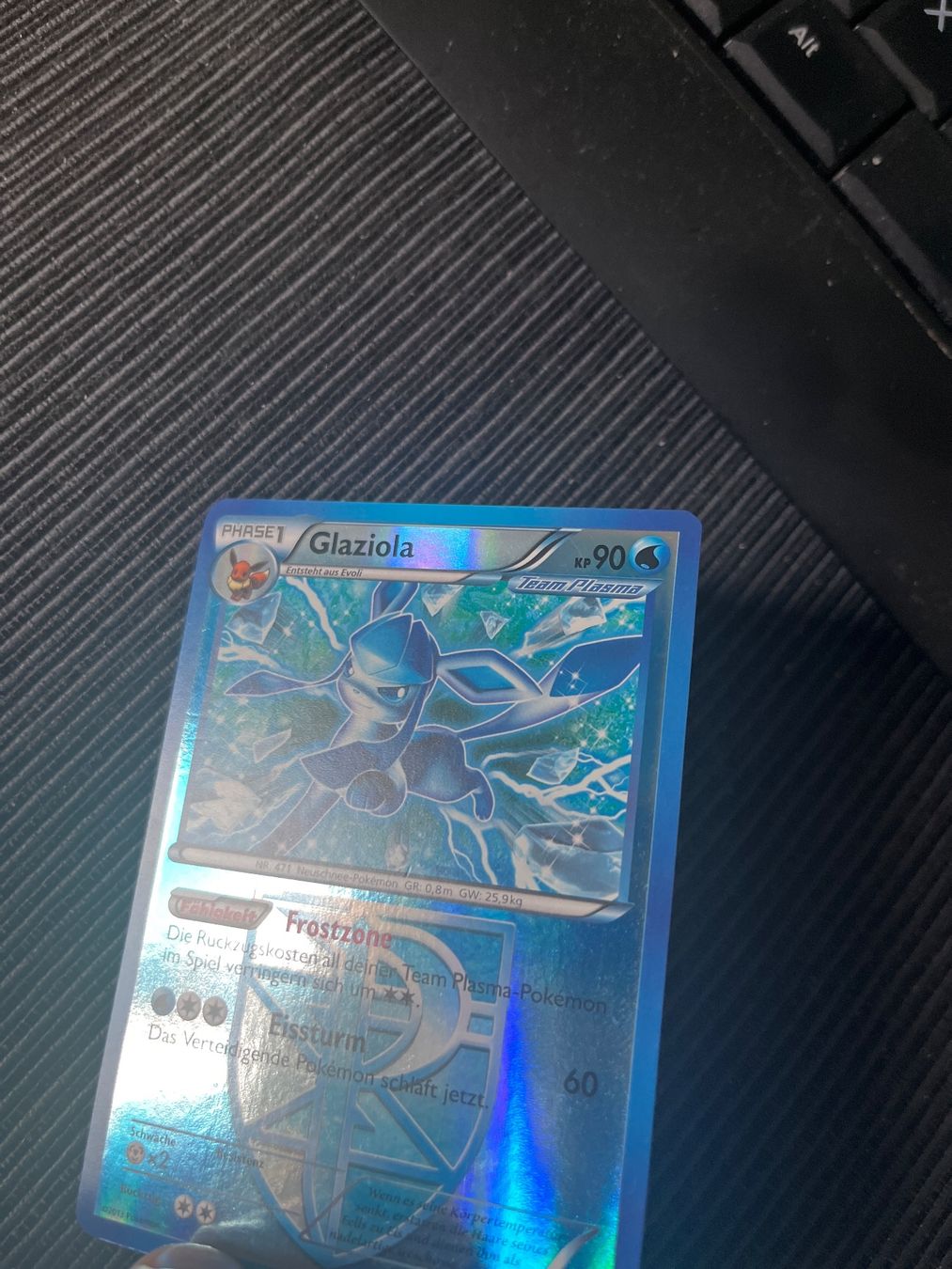 Pokémon Carte collezionabili: Pokemon Glaziola Reverse Holo Plasma Black & White Deutsch – Usato da Wabern venduto da Collectfun 1