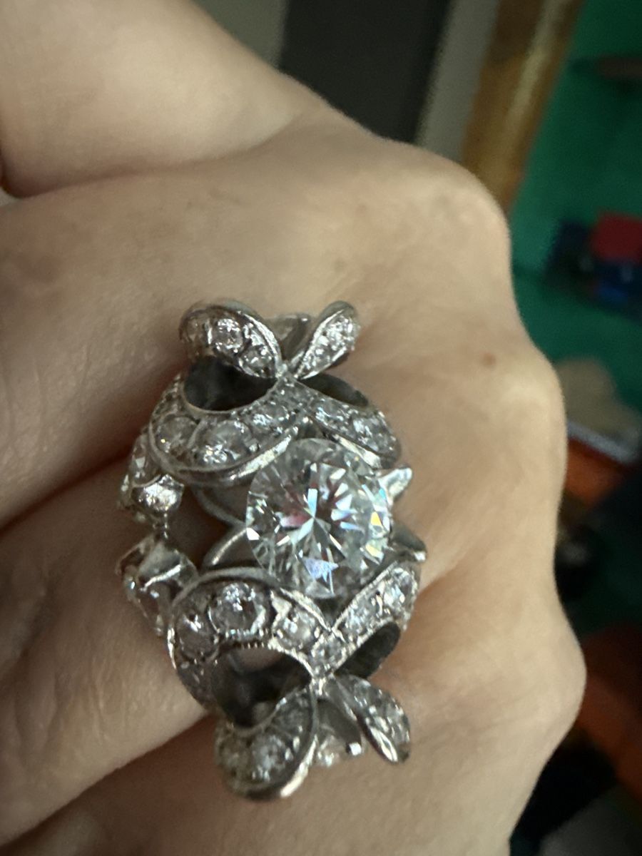 Anelli: Diamonds engagement ring in white gold – Nuovo (secondo la descrizione) da Genève venduto da val_rp9x 4