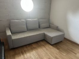 Ecksofa grau