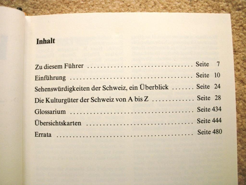 Libri: Kunstführer Schweiz - in Farbe,  Niklaus Flüler - 1982 – Usato da Grenchen venduto da Kogi7 1