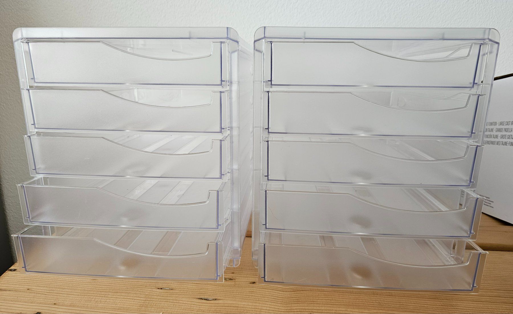 Sistemi di archiviazione: Büro-Ablage-Boxen mit Schubladen – Usato da Oetwil a.d. Limmat venduto da grisilisi