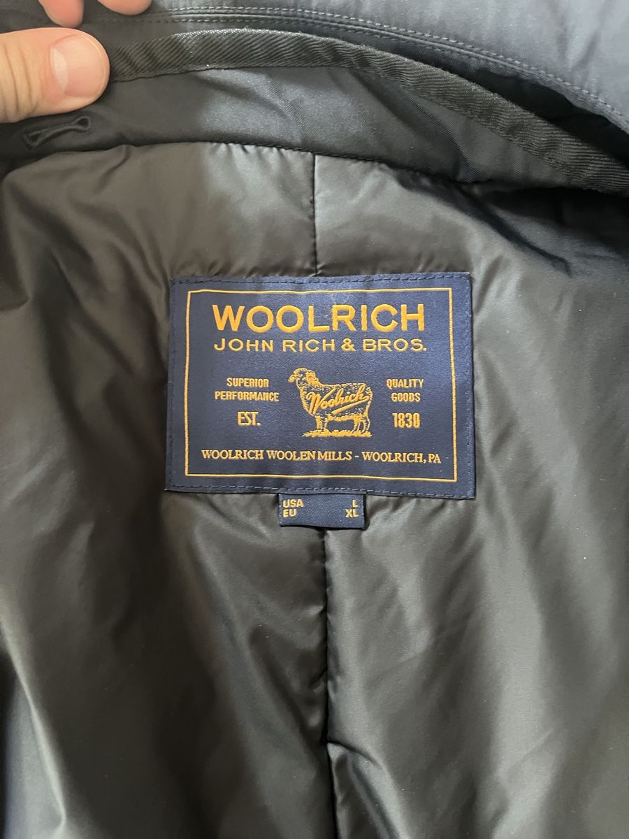 Woolrich Giacche: Woolrich Winter Jacke, Top Zustand, Grösse L, Grau – Nuovo e nell'imballaggio originale da Zürich venduto da anrech 1