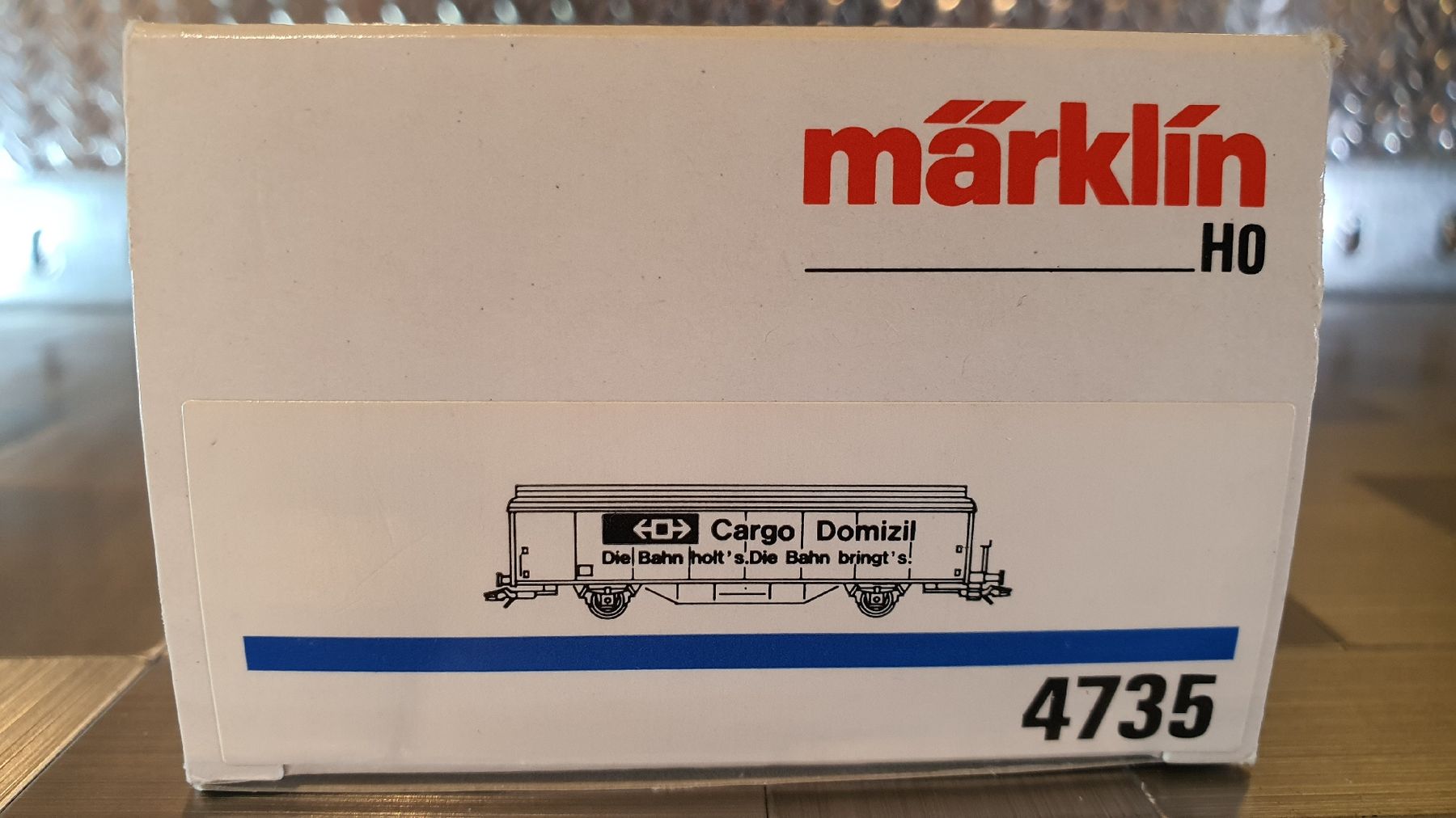 Märklin Modellini di ferrovie: MÄRKLIN 4735 H0 GÜTERWAGEN  – Usato da Männedorf venduto da Modellbau-wyss 4