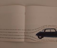 Prospekt Citroen DS 19 Brochure Katalog Auto