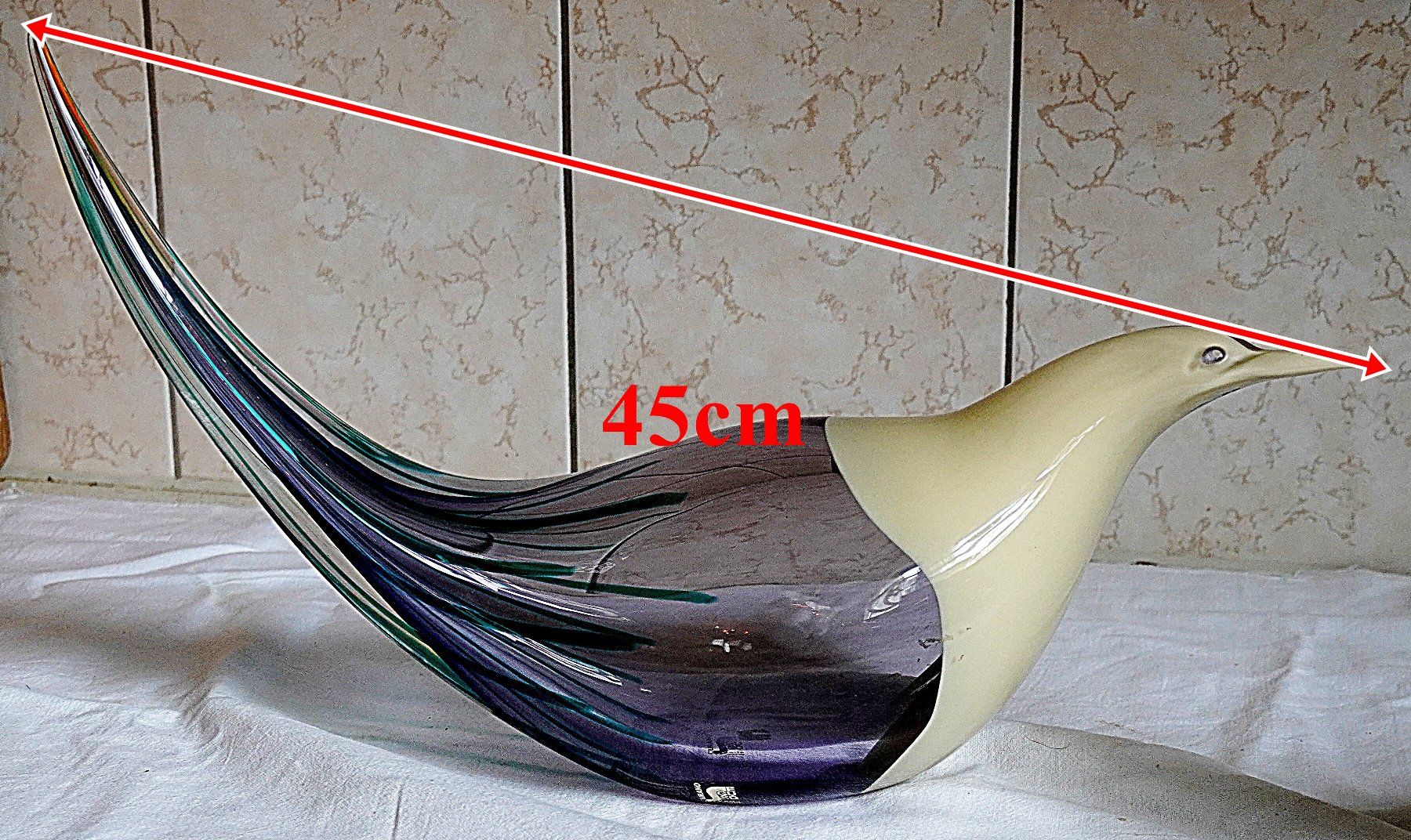 Murano Gläser: Turtel Tauben Gross Murano – Gebraucht aus Baar von 2cvbaar 3