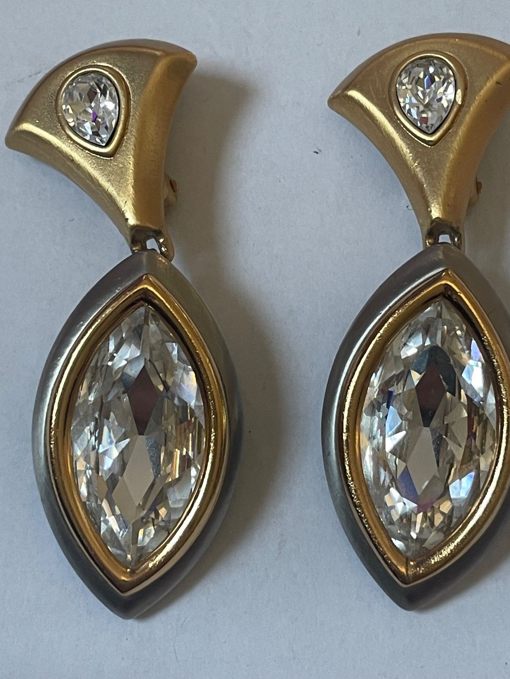 Swarovski Orecchini pendenti & Orecchini a lobo: Swarovski Paris Ohrringe – Usato da Minusio venduto da Pink222
